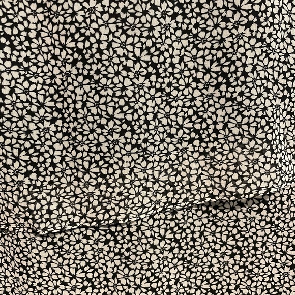 NWT CJBanks flapper style sleeveless dress black & white floral print. Size 20W - Picture 4 of 5